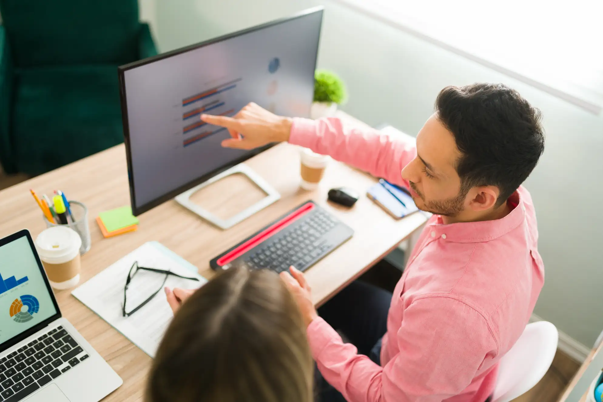Build brand and grow an online digital marketing banner by Miruthika Enterprises featuring professionals working on desktop computers.